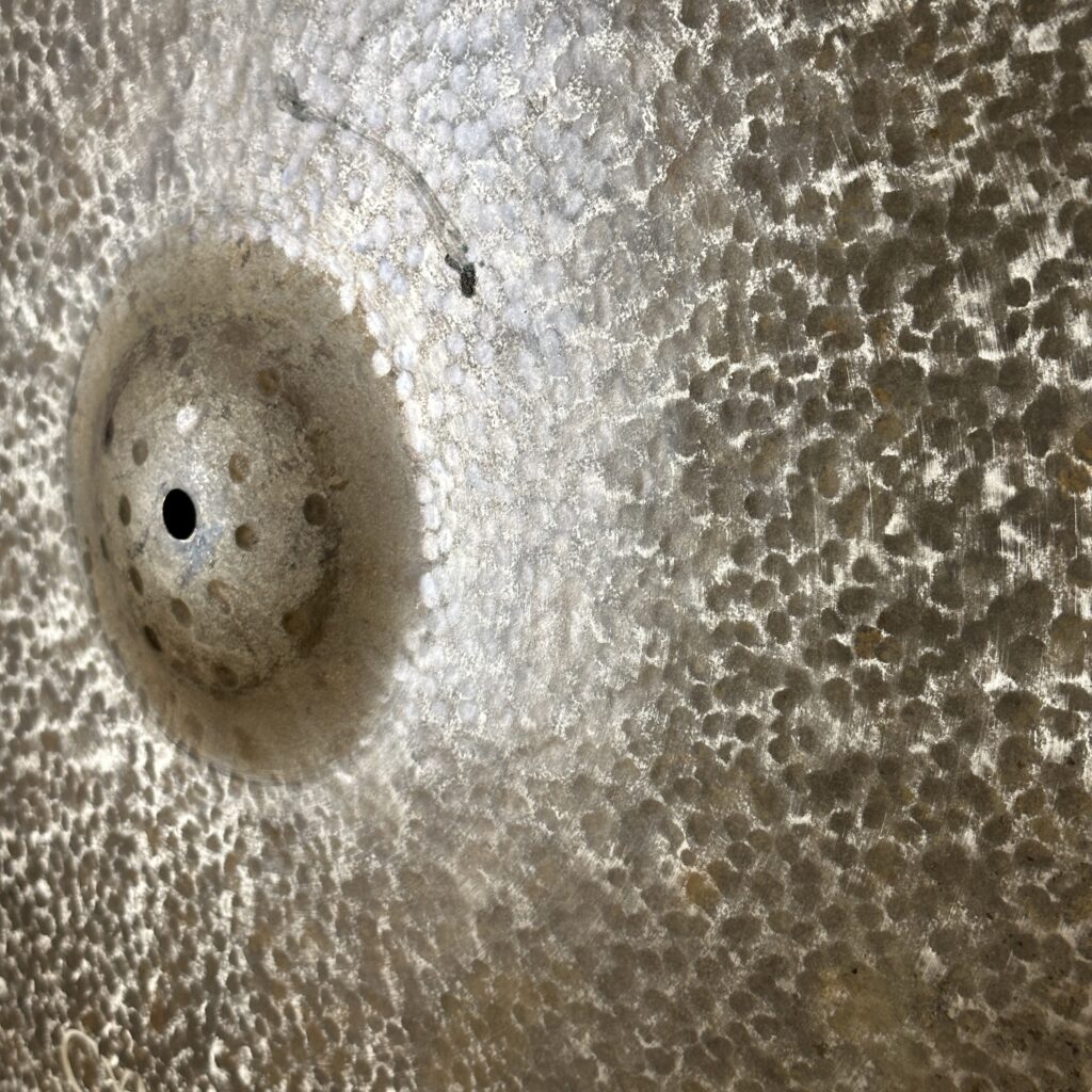 Casablanca cymbal close up